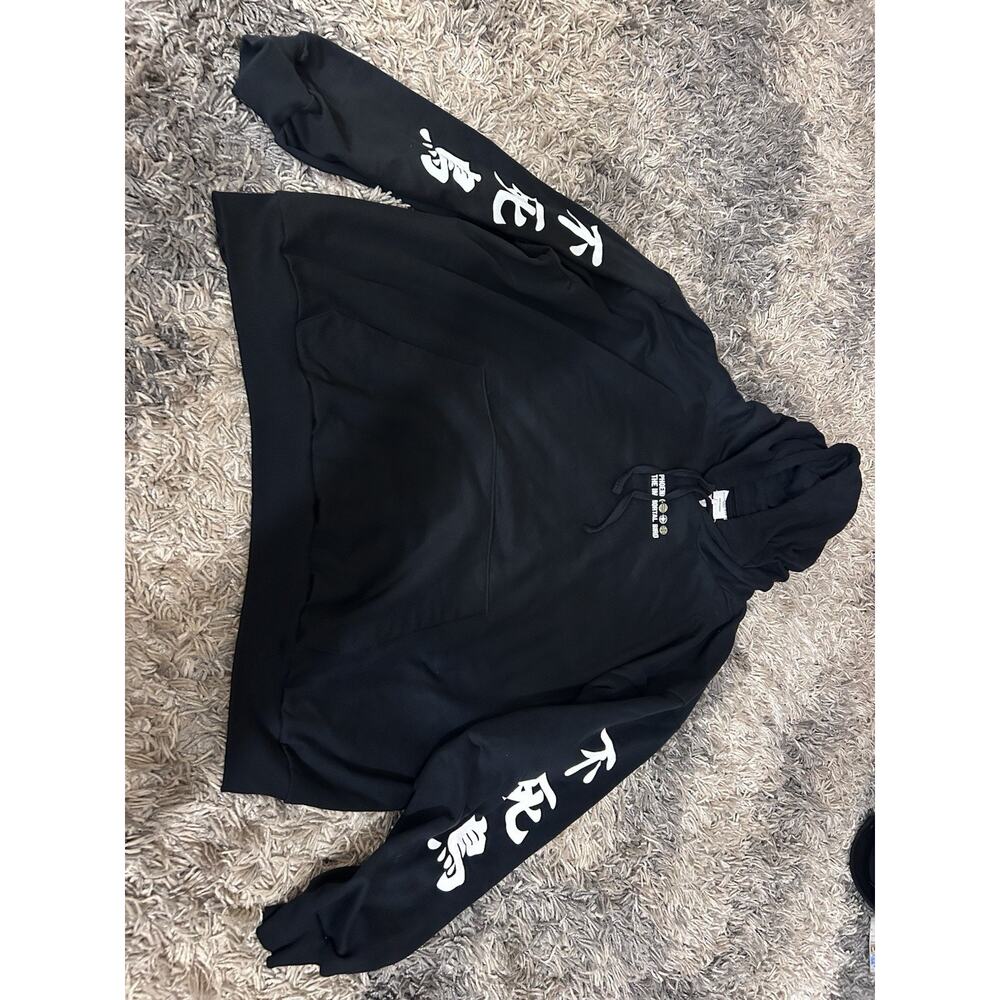 Skinnydip "Rise like a Phoenix" Hoodie Men’s 2X Black Anime Pullover Cosplay